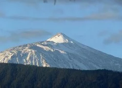 Sneeuw op Teide