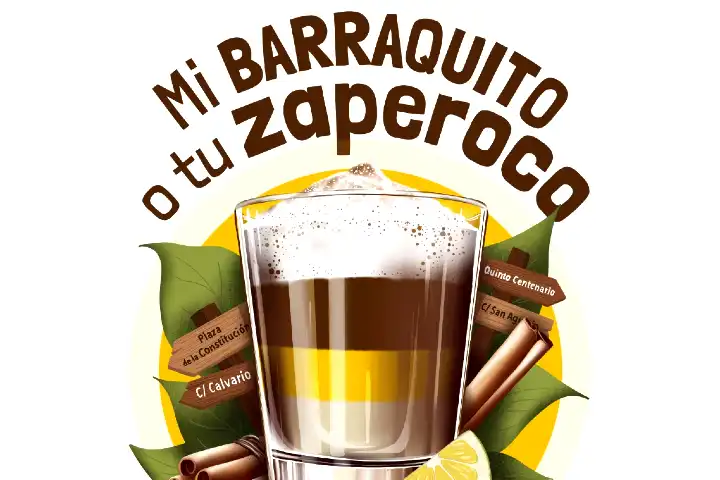 Barraquito en Zaperoco Route in La Orotava affiche