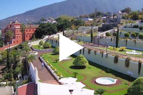 Webcam Jardines Victoria Gardens La Orotava Tenerife