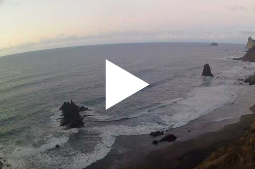 Webcam Playa de Benijo Santa Cruz de Tenerife