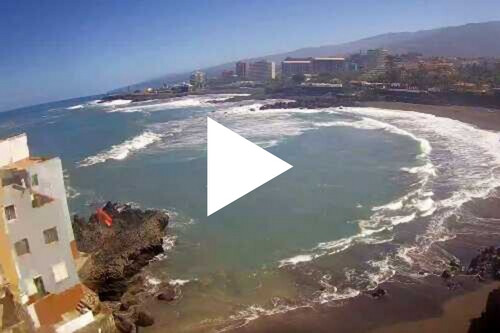 Webcam Playa Jardín Punta Brava Puerto de la Cruz Tenerife