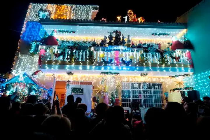 Meest feestelijke kerstwoning van Tenerife met 40000+ lichtjes