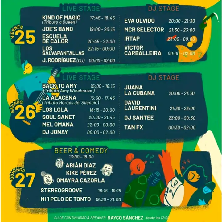 Festival Isla Viva 2024 - programma