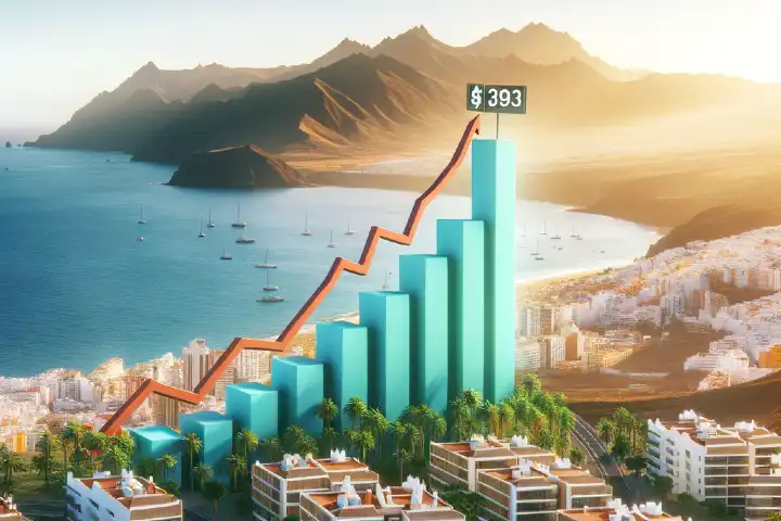 Huurprijzen Canarische Eilanden stijgen het snelst